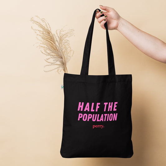 Half The Population - Tote Bag